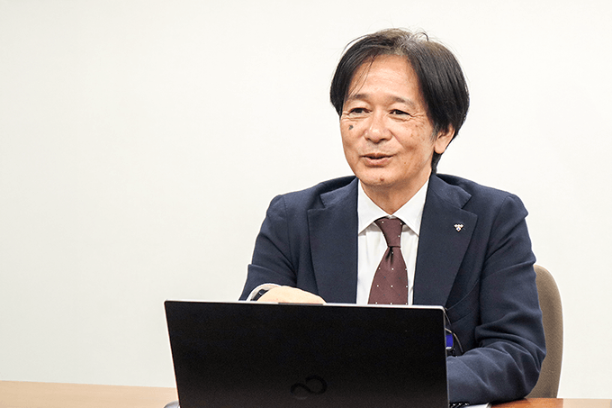 CO₂排出量データ集計の課題について語る奥田様